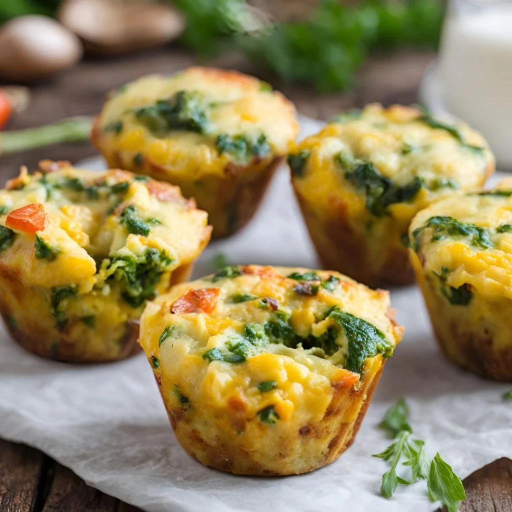 Veggie-Packed Egg Muffins